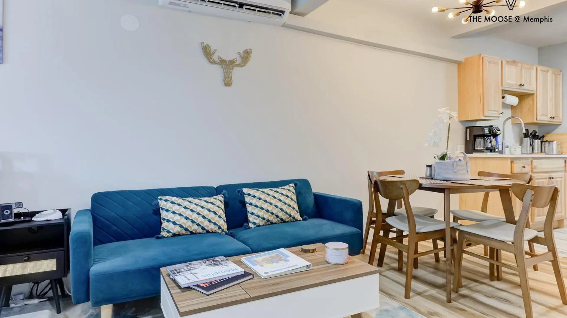 孟菲斯The Moose #11 - Luxe Modern Loft With King Bed, Free Parking & Wi-Fi公寓