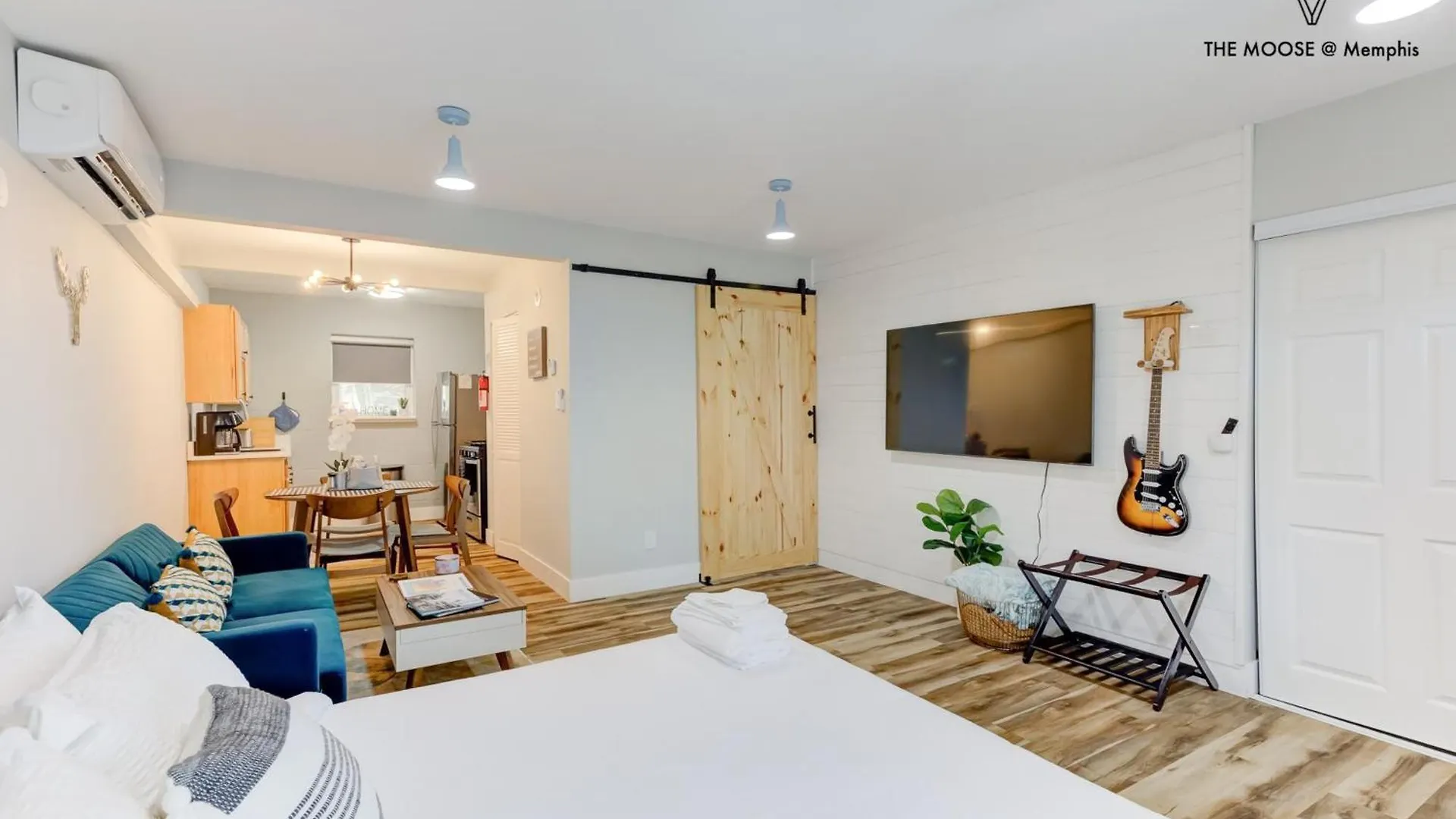 Apartament The Moose #11 - Luxe Modern Loft With King Bed, Free Parking & Wi-Fi Memphis