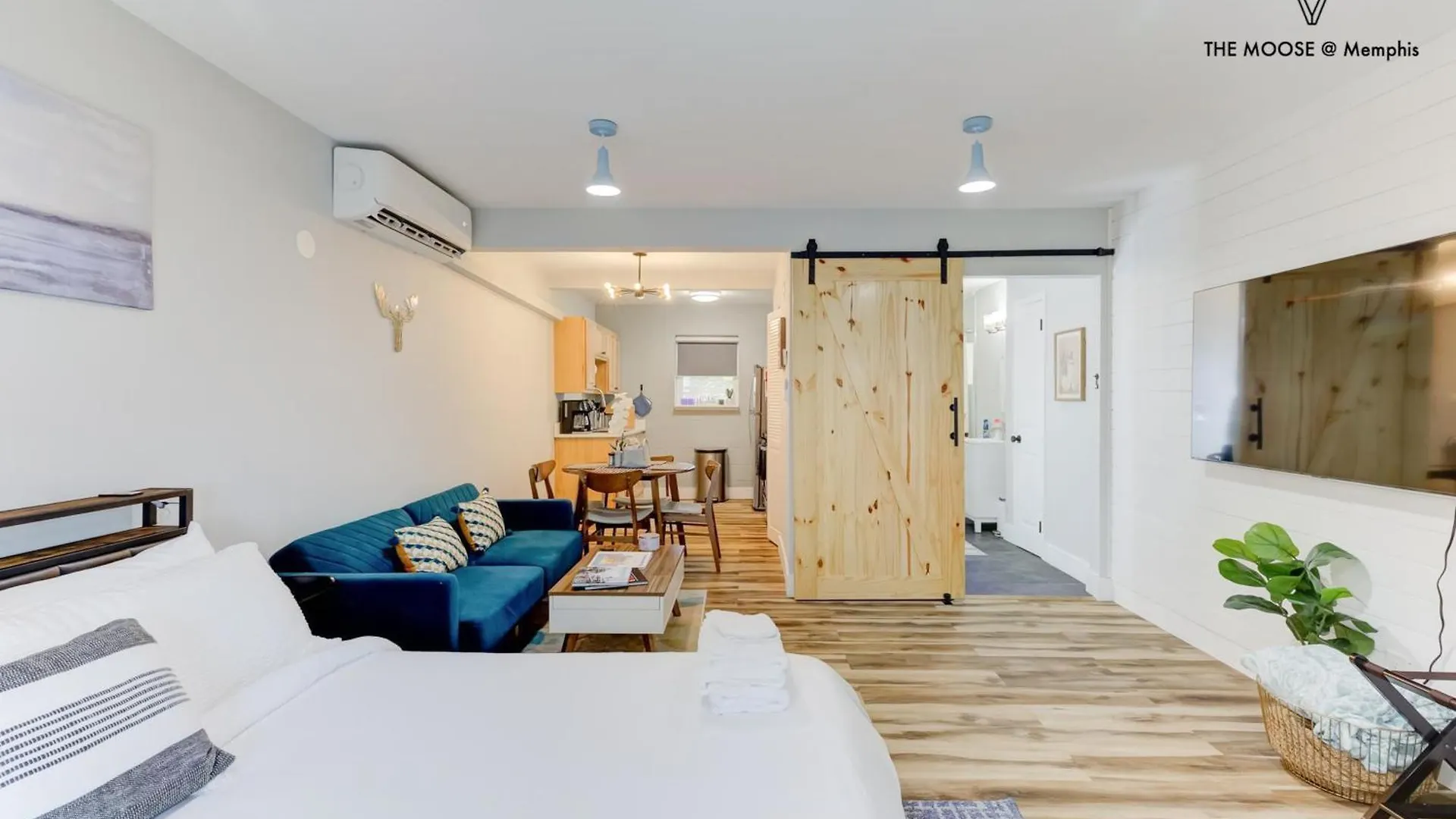 Apartament The Moose #11 - Luxe Modern Loft With King Bed, Free Parking & Wi-Fi Memphis