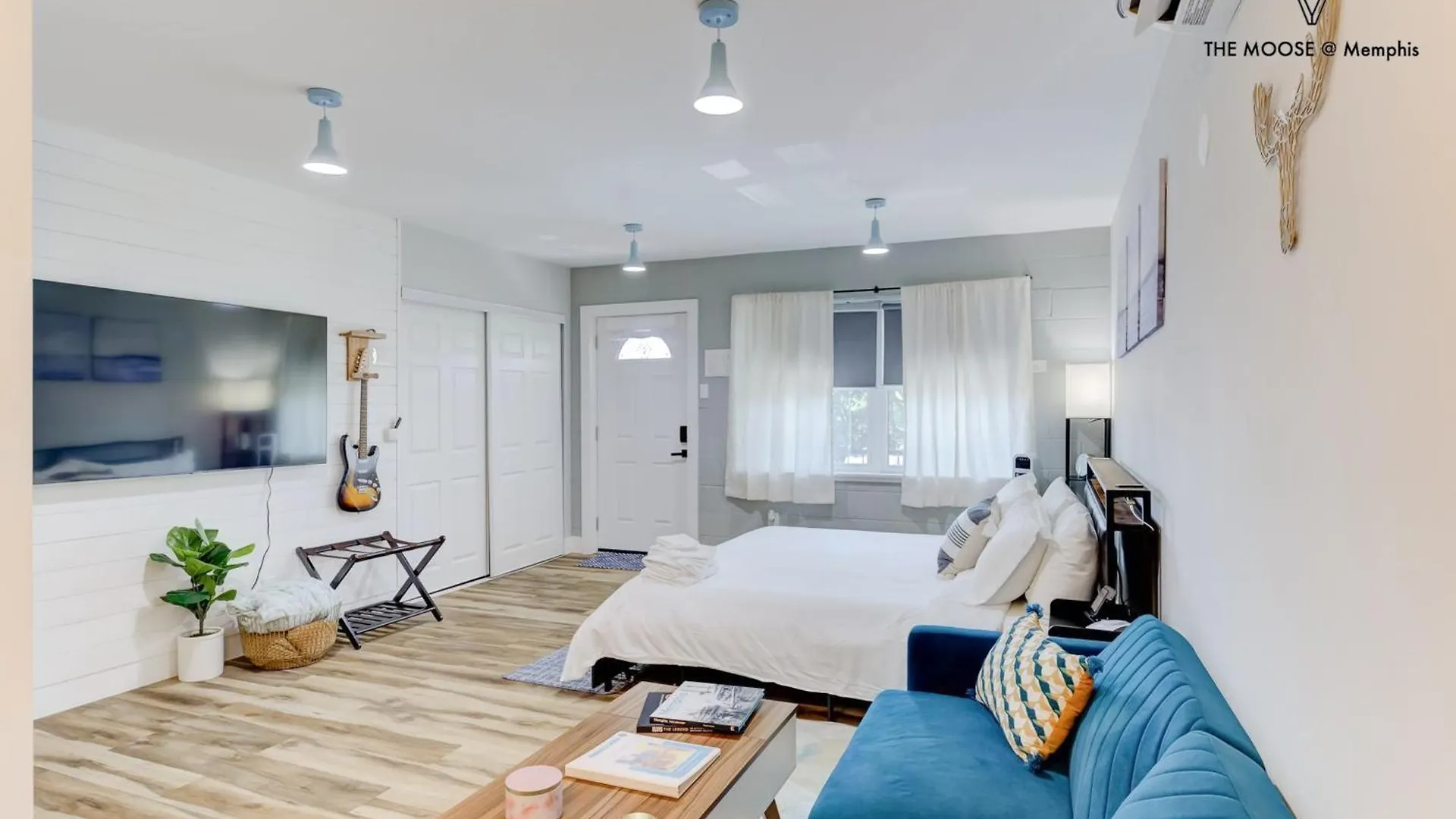 Apartament The Moose #11 - Luxe Modern Loft With King Bed, Free Parking & Wi-Fi Memphis